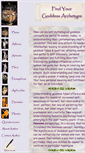 Mobile Screenshot of goddess-power.com